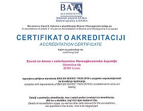 Certifikat BATA